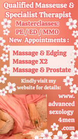 Massage Therapy Ariana @ ADVANCED SEXOLOGY 4 MEN. COM