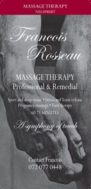 Massage Therapy Francois Rosseau